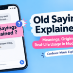 Old Sayings Explained: Meanings, Origins, and Real-Life Usage in Modern English