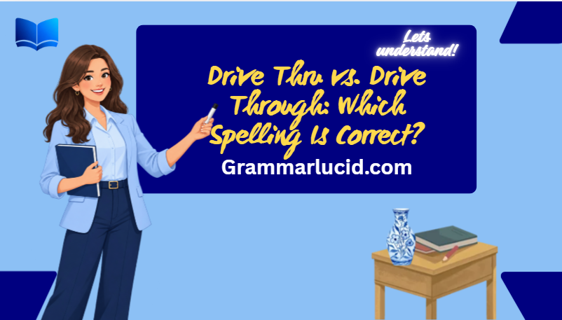Drive Thru vs. Drive Through: Which Is Correct?